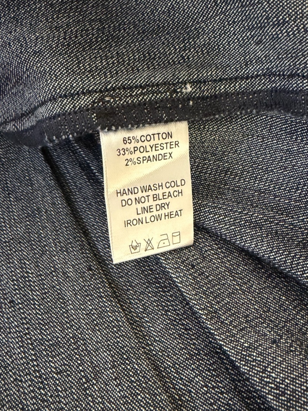 ee:some Denim Open‑Back Bow Dress – Medium - Picture 4 of 9